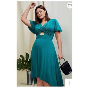 ELOQUII Flutter Dress